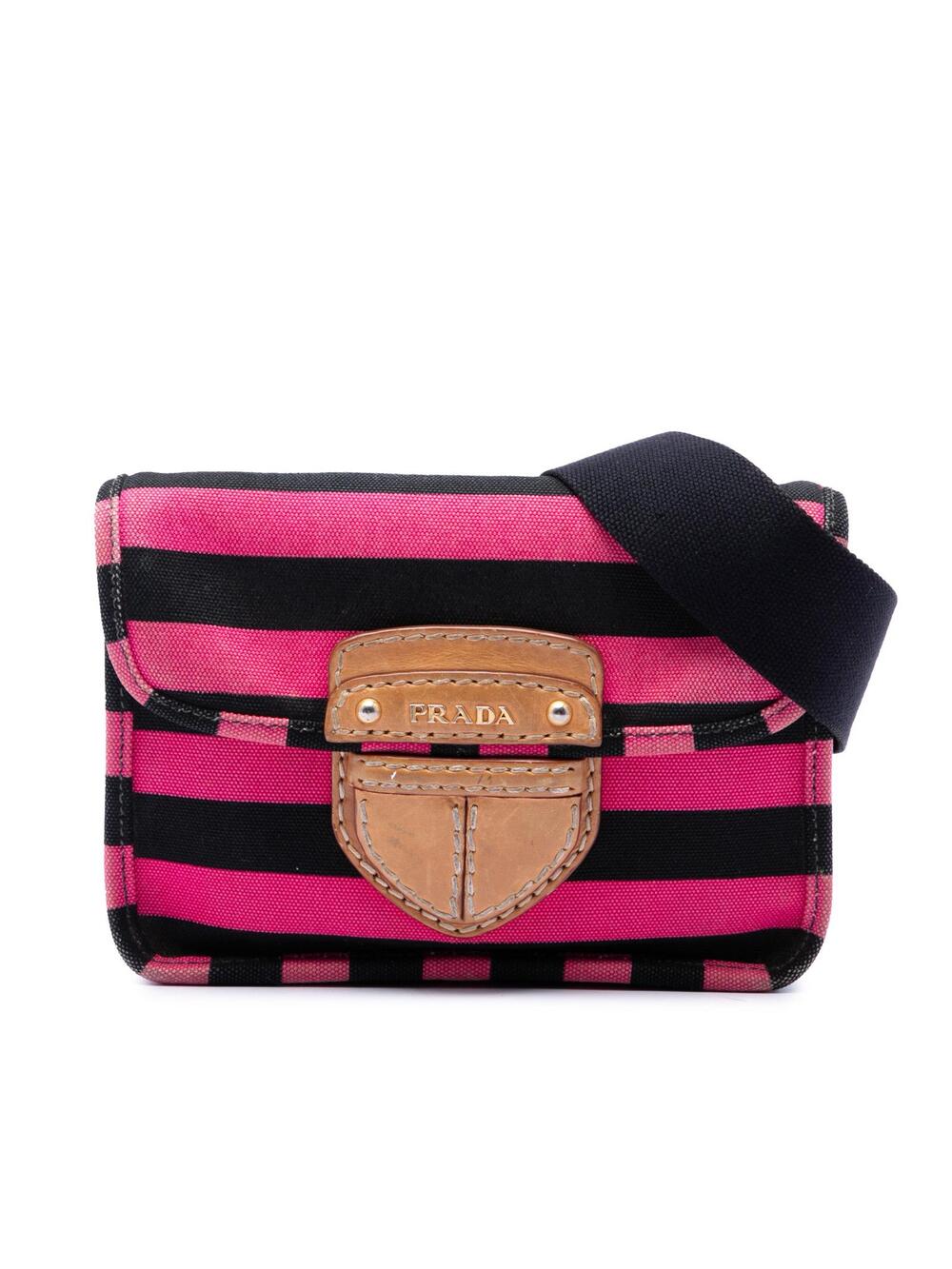 Prada Canvas Canapa Righe Striped #368438P61B